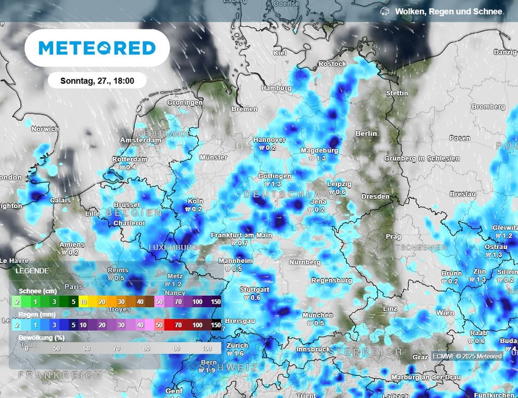 Regen, Schauer, gewitter
