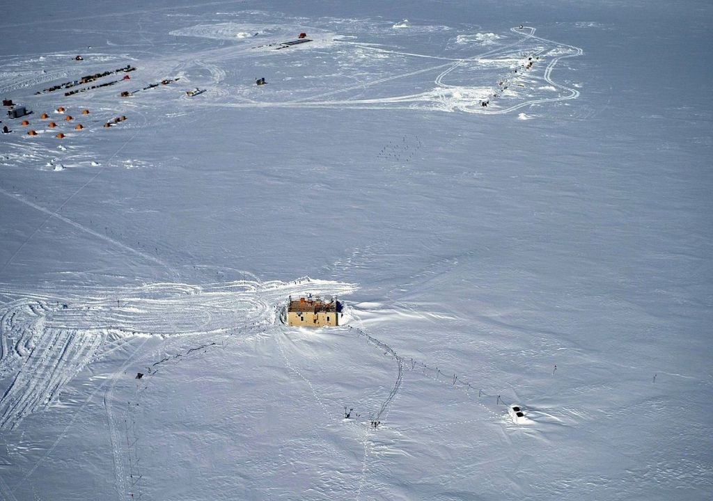 Grönland Gipfel Camp Station