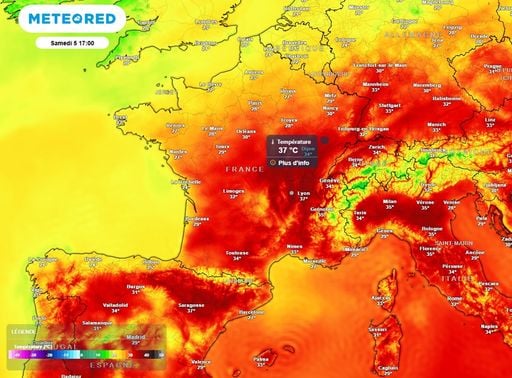 Gros coup de chaleur en fin de semaine : des pointes &agrave; 40&deg;C envisag&eacute;es en France !