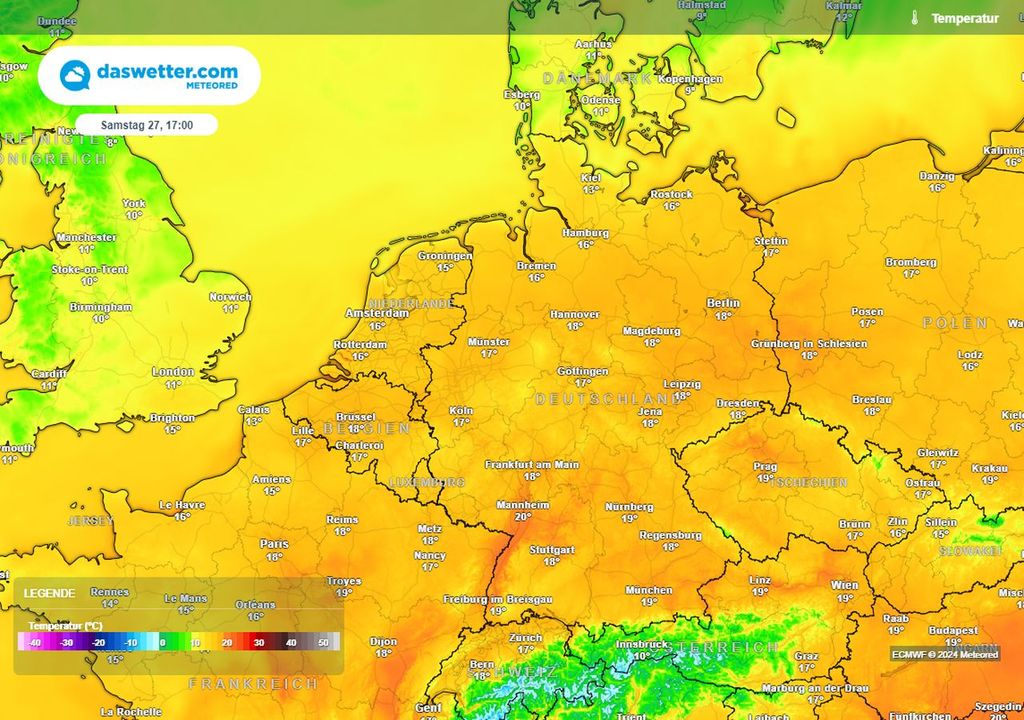 20 grad, april, wetter, deutschland