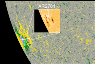 Grupo de manchas solares apuntarán hacia la Tierra los próximos días