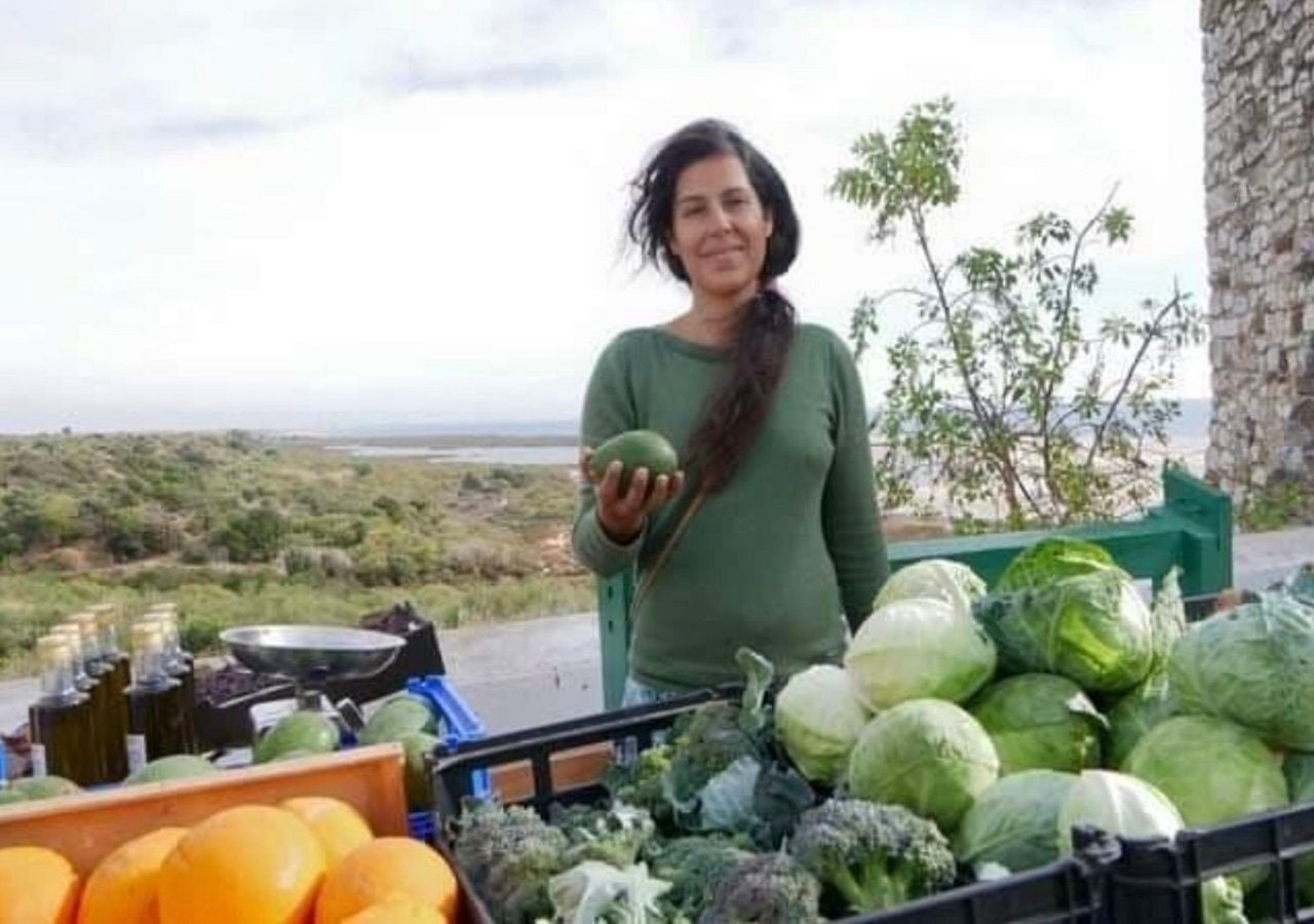 Ângela Rosa promoveu 67 talhões de hortas comunitárias em Tavira e promete não ficar por aqui. Foto: guardiasdanatureza.pt