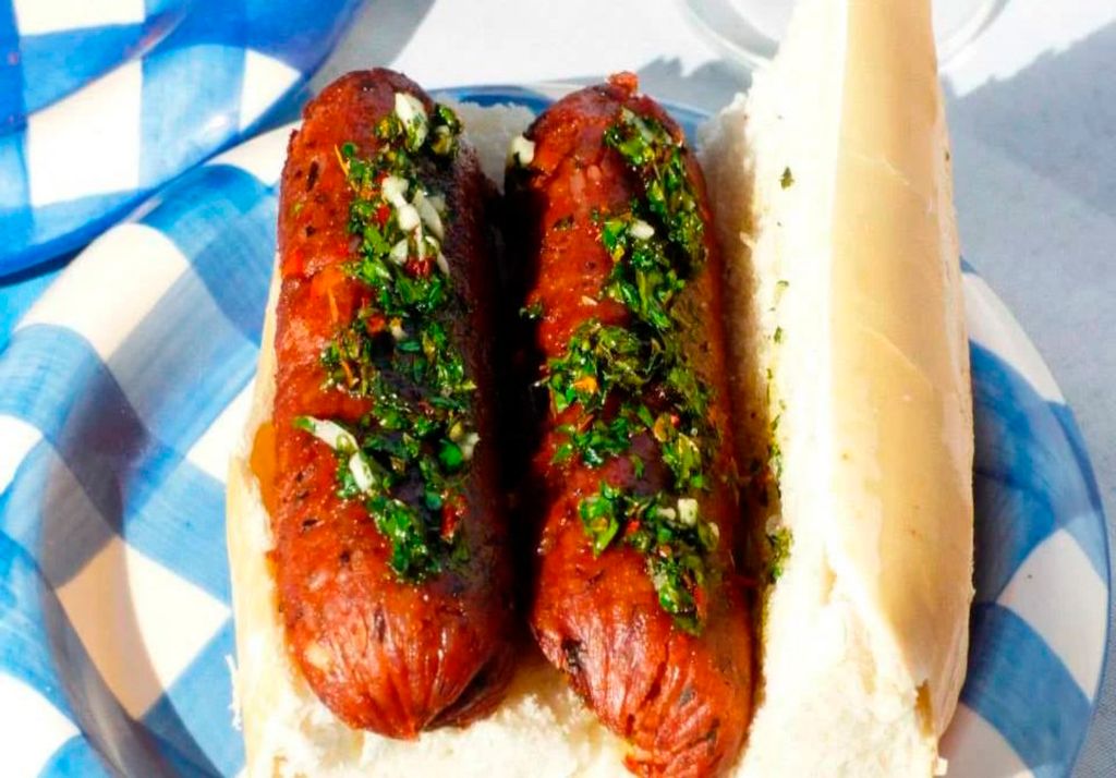 Choripan vegano Choripan vegano