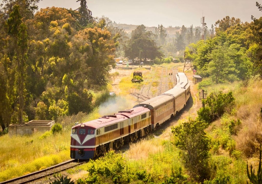 Trenes turísticos de Chile.