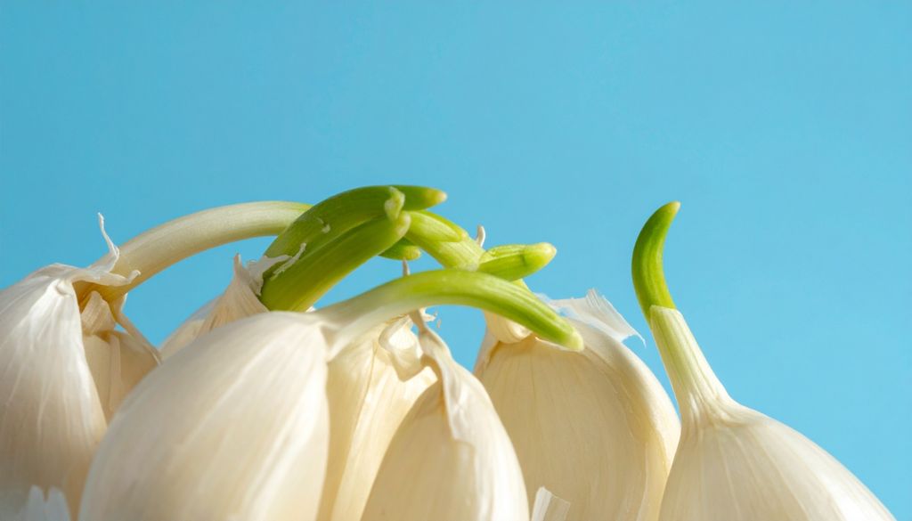 plantas Una maceta estándar alcanza para cultivar varias plantas de ajo en plena ciudad.