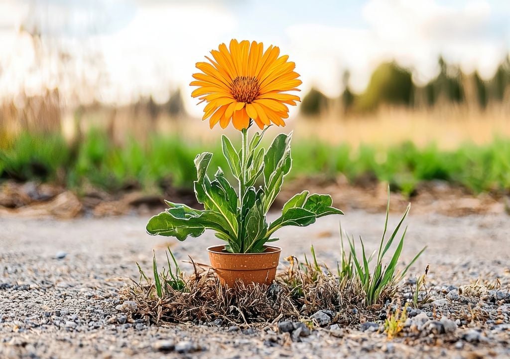 plantas Un pequeño descuido puede convertirse en el lugar perfecto para que crezcan yuyos.
