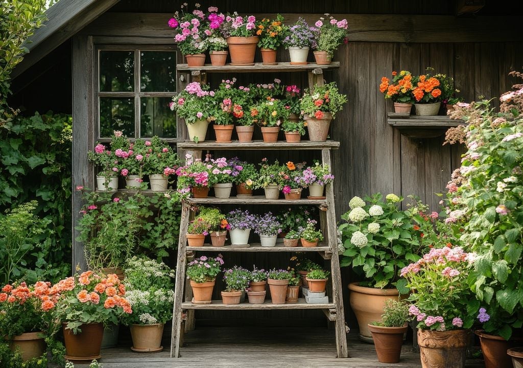 plantas Aprovechar paredes, barandas y alturas permite multiplicar el verde disponible.