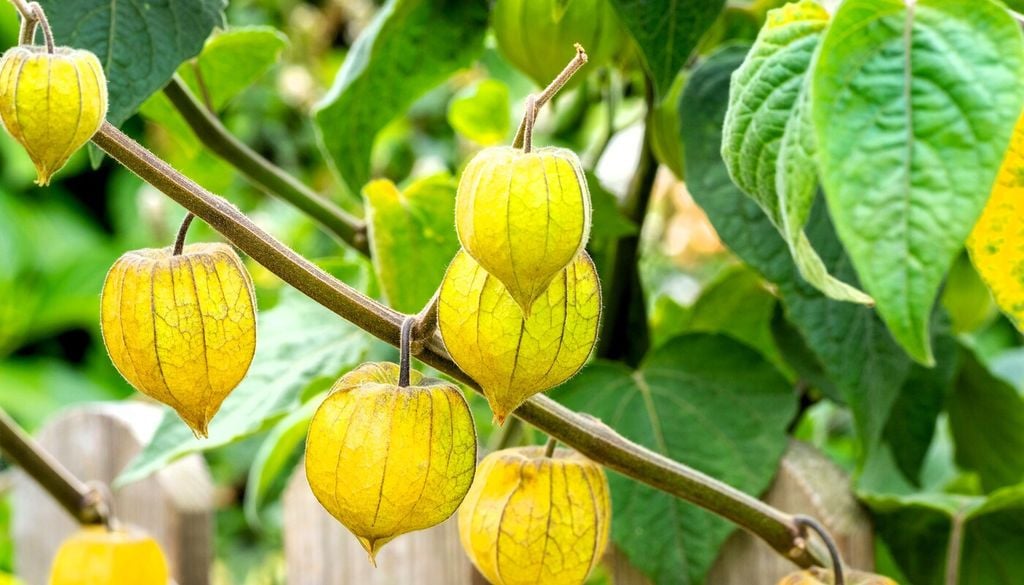 Specie diverse a confronto (Physalis peruviana)