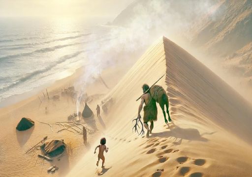 Hace 80.000 años, un niño neandertal caminó por las dunas del Algarve. Se han encontrado sus huellas