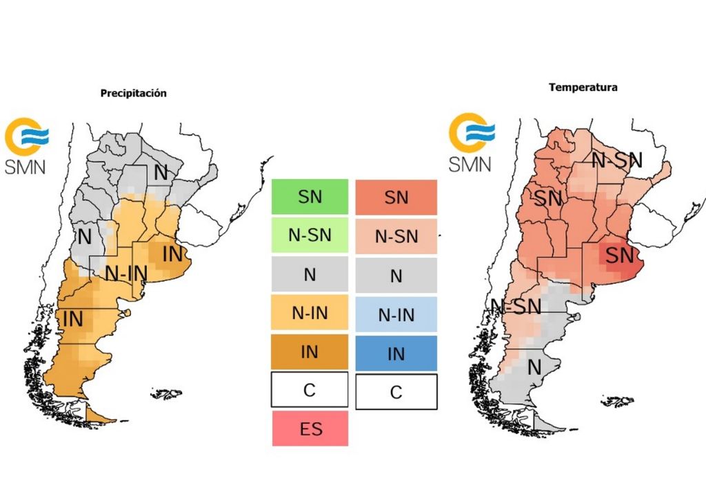 Pronóstico climático clima SMN tiempo verano 2024 2025 Buenos Aires Costa Atlántica La Niña turismo agro Pronóstico climático clima SMN tiempo verano 2024 2025 Buenos Aires Costa Atlántica La Niña turismo agro