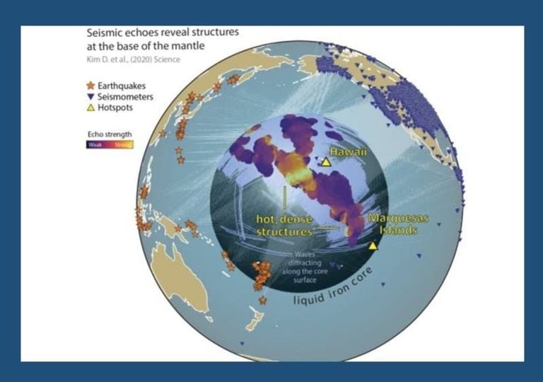 Enormes estructuras el núcleo terrestre Enormes estructuras el núcleo terrestre