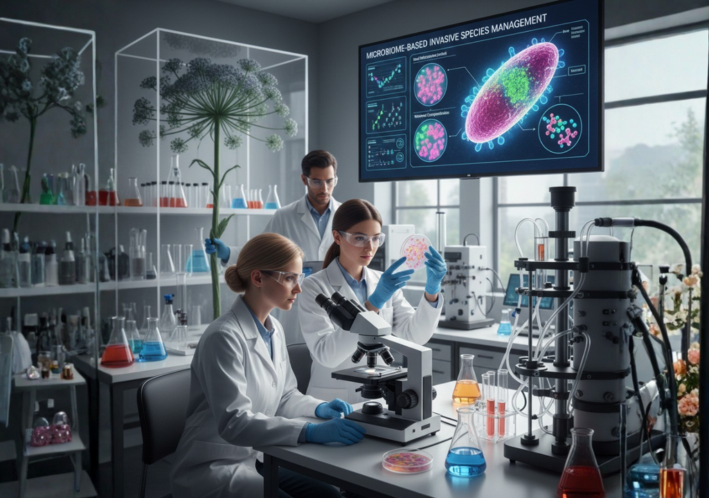 Investigadores analizan el microbioma de semillas invasoras para desarrollar métodos de control biológico de vanguardia. Imagen de referencia.