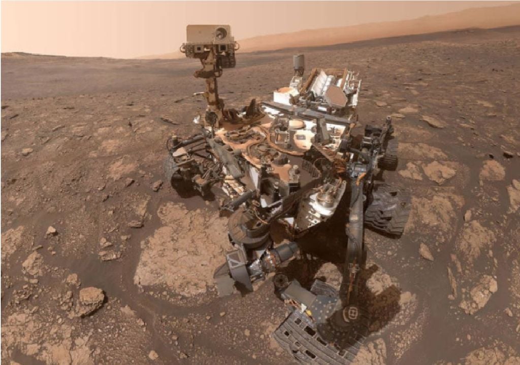 El rover Curiosity Mars de la NASA