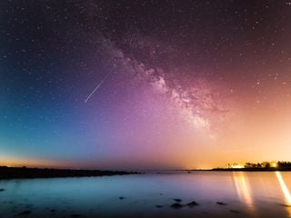 Halley's meteors: the Eta Aquarids shower