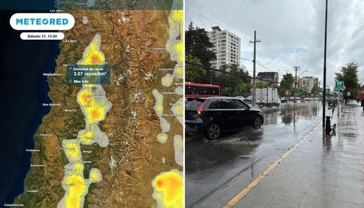 Santiago vivir&aacute; un Halloween pasado por agua: m&aacute;s del 95% de probabilidad de lluvia este s&aacute;bado 31