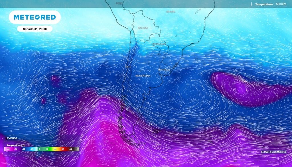 Entre viernes y domingo tendremos el paso de vaguadas en altura que dejarán tiempo inestable en gran parte de Chile.