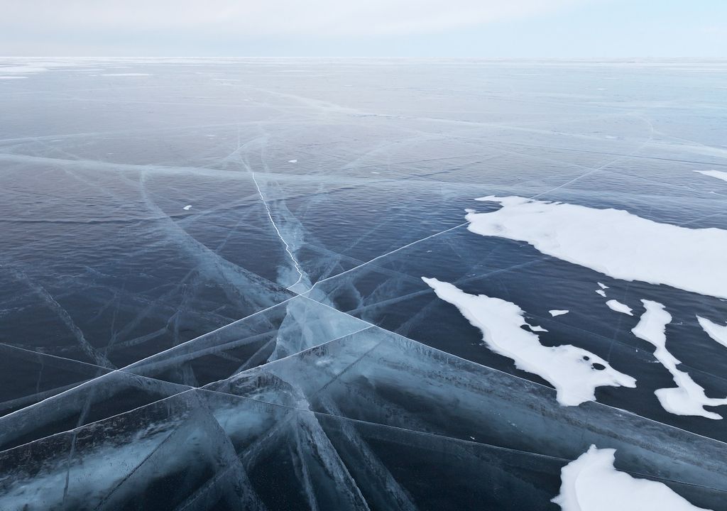 Hielo fracturado Hielo fracturado