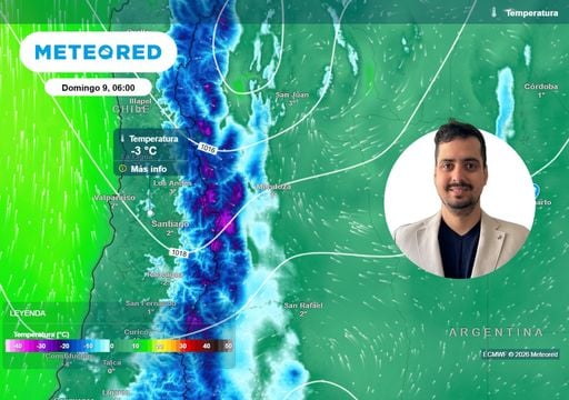 Hasta -1 &deg;C y chubascos de agua nieve en Santiago: Javier Hern&aacute;ndez anticipa el cambio de tiempo para este fin de semana
