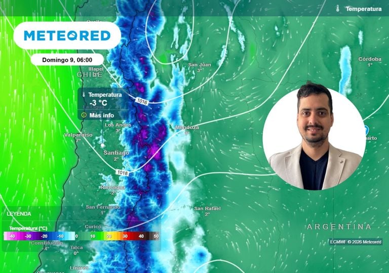 Hasta -1 &deg;C y chubascos de agua nieve en Santiago: Javier Hern&aacute;ndez anticipa el cambio de tiempo para este fin de semana