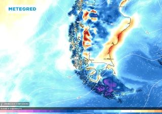 ¡Hasta 10 °C bajo cero!: alta presión fría visita a la zona austral de Chile