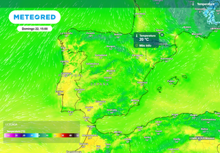 Hasta 10 ºC más: brusco ascenso de temperaturas este domingo en once provincias