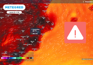 Ma&ntilde;ana hasta 10 &ordm;C m&aacute;s: la AEMET activa avisos rojos por calor extremo en la Comunidad Valenciana y la Regi&oacute;n de Murcia