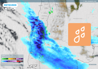 Hasta 100 mm de lluvia entre domingo y mi&eacute;rcoles: dos sistemas frontales impactar&aacute;n con fuerza en estas regiones