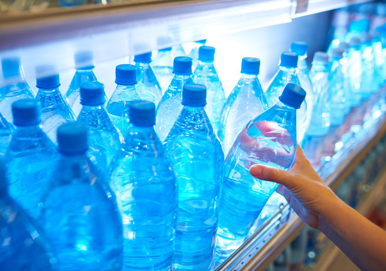 Un litro de agua embotellada contiene alrededor de 240.000 partículas microscópicas de plástico.