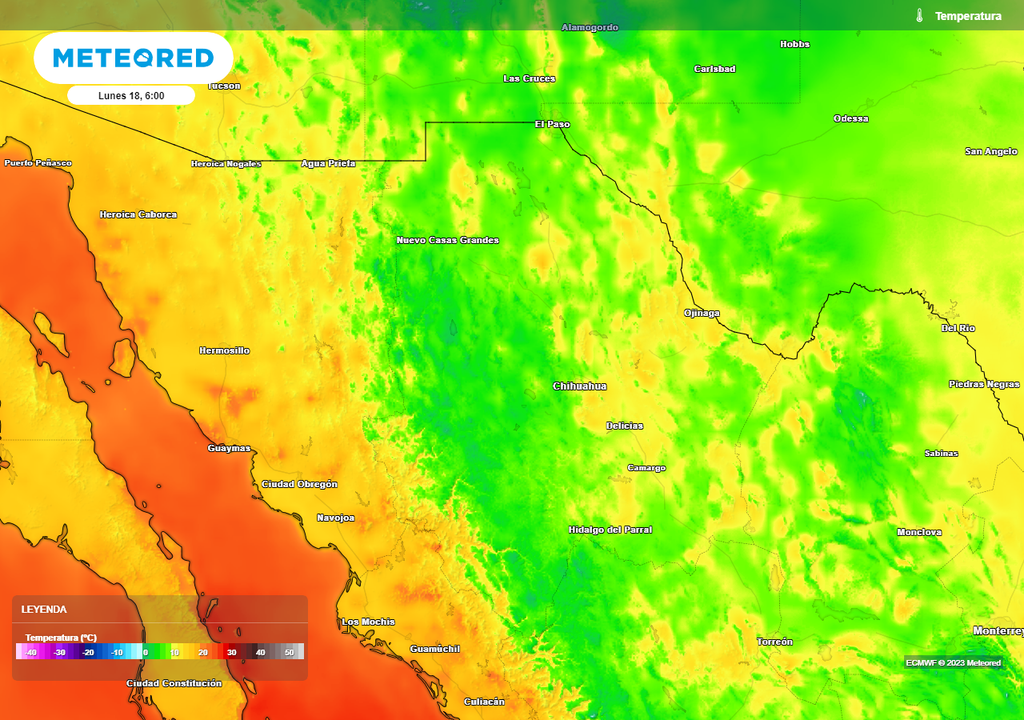 Amaneceres fríos en el norte