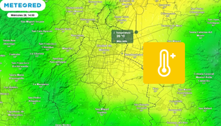 Hasta 20 mil&iacute;metros y m&aacute;ximas de 25 &deg;C esta tarde de mi&eacute;rcoles en la CDMX