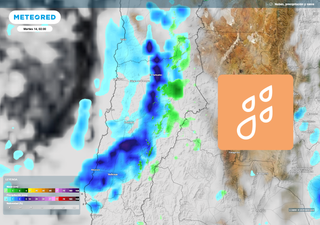 Hasta 15 mm en pocas horas: norte de Chile bajo alerta por lluvias moderadas a fuertes en corto periodo de tiempo