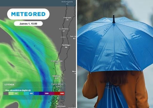 Hasta 15 mm y tormentas el&eacute;ctricas el lunes en Santiago: la nueva seguidilla de lluvias reci&eacute;n comienza