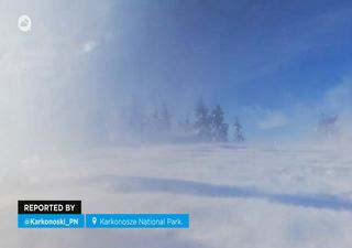 Vientos de hasta 170 km/h y condiciones invernales, mantienen tiempo adverso entre República Checa y Polonia