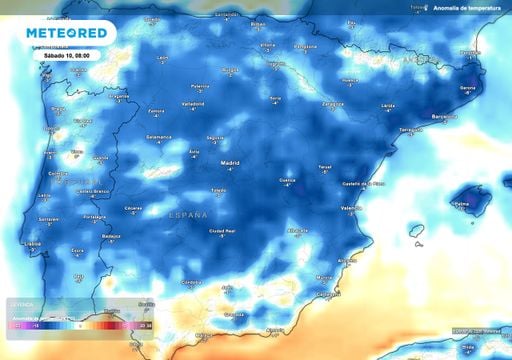 Hasta 3 &ordm;C este viernes: listado completo de capitales con las temperaturas m&aacute;s bajas en los pr&oacute;ximos cinco d&iacute;as