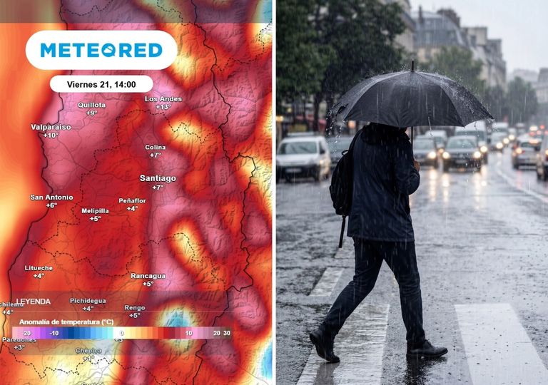 Hasta 25 &deg;C en Santiago: el calor invernal tiene &ldquo;fecha de vencimiento&rdquo; antes del regreso de las lluvias