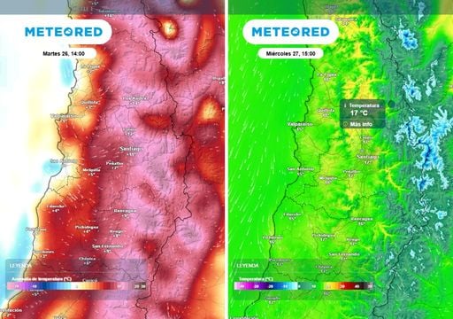 Hasta 30 grados el martes y fr&iacute;o de vuelta el mi&eacute;rcoles: Santiago enfrenta su semana m&aacute;s extrema del oto&ntilde;o