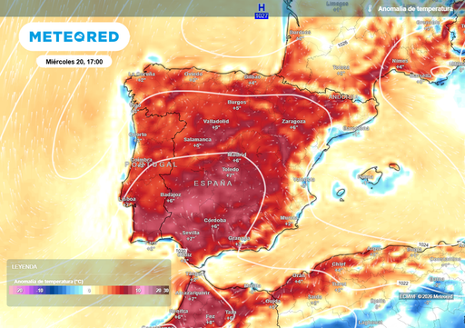 Hasta 35 &ordm;C en Espa&ntilde;a debido al aire africano: "el cambio de temperaturas ser&aacute; dr&aacute;stico", advierte Silvia Ferrer