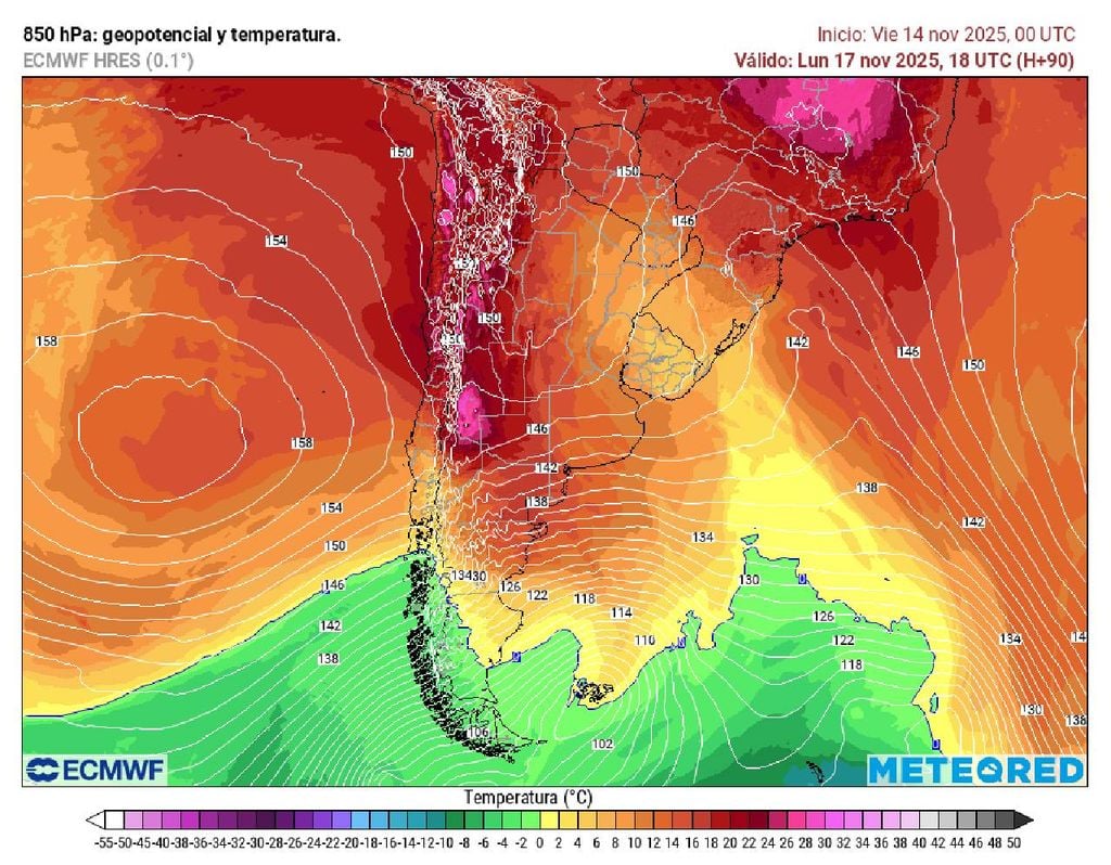 Dorsal cálida Dorsal cálida