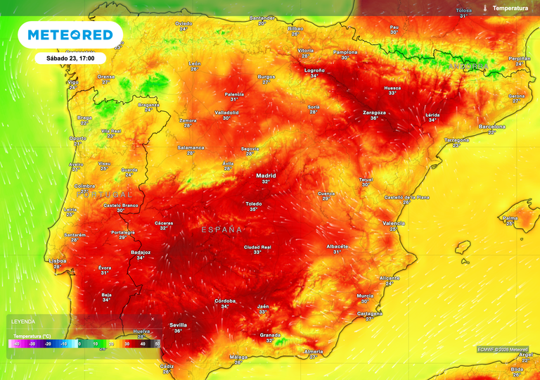 Hasta 36 &ordm;C: Duncan Wingen se&ntilde;ala las horas a evitar para hacer esfuerzos f&iacute;sicos en Sevilla, Madrid y Zaragoza