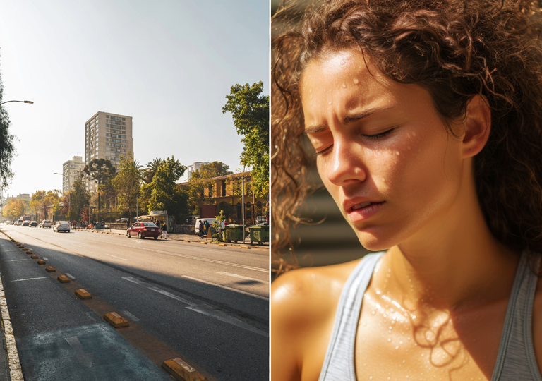"Hasta 38 &ordm;C en las pr&oacute;ximas horas": varias zonas de la Regi&oacute;n Metropolitana en alerta por calor extremo