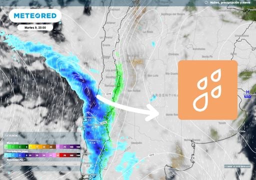 "Hasta 40 mm y rachas de 50 km/h": as&iacute; impactar&aacute; nuevo sistema frontal entre Biob&iacute;o y Coquimbo la pr&oacute;xima semana