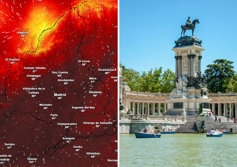 Hasta 41 &ordm;C: Duncan Wingen se&ntilde;ala el peor d&iacute;a de la ola de calor en Madrid