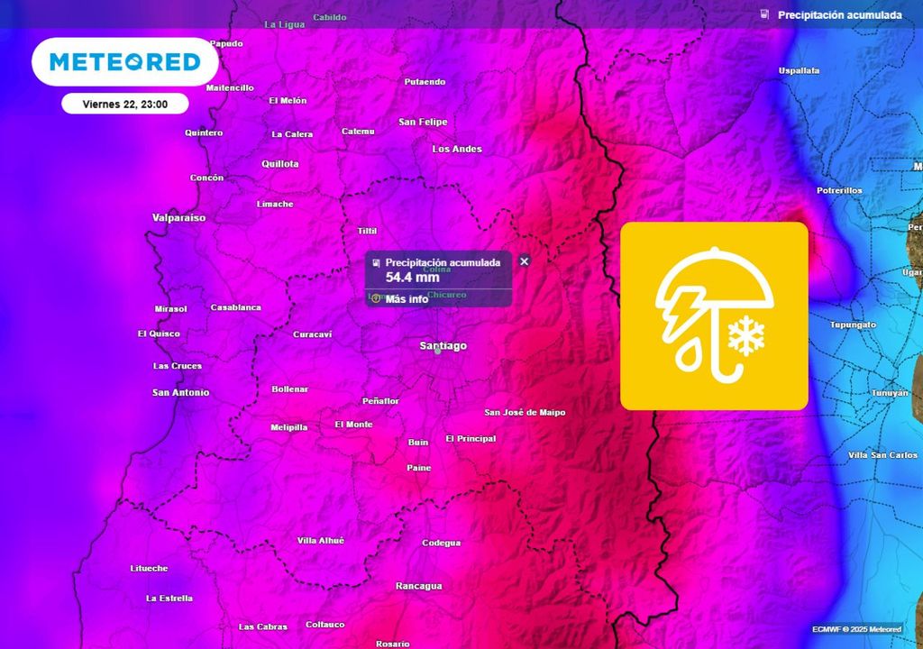 mapa de precipitación acumulada