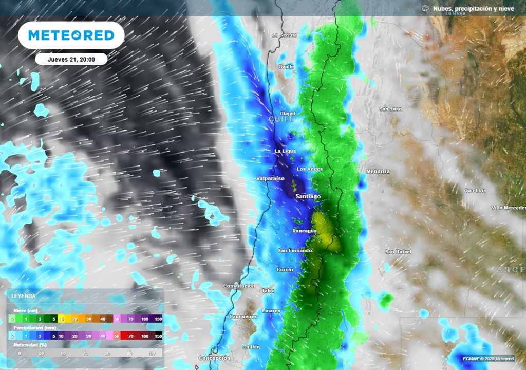 mapa de precipitacioón