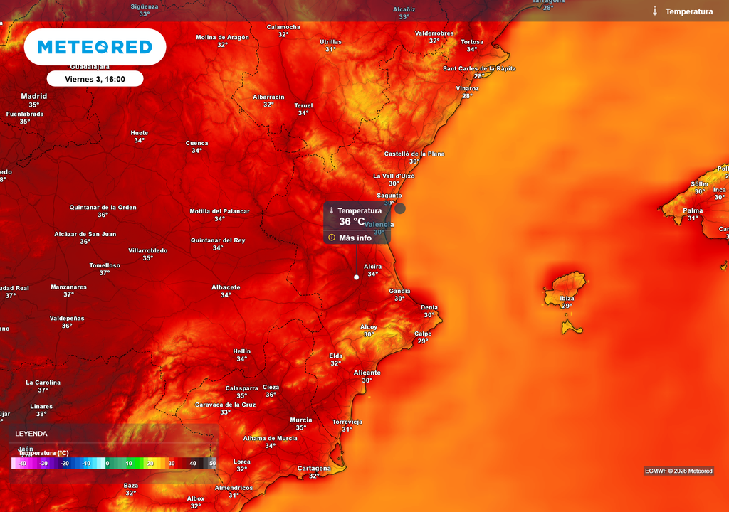 Las temperaturas máximas experimentarán una subida en la jornada de mañana.