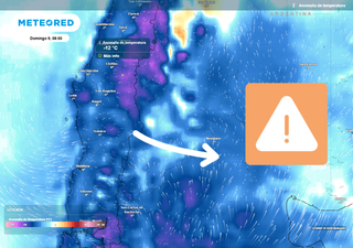 Hasta -8 &deg;C: alta presi&oacute;n fr&iacute;a congelar&aacute; al centro-sur de Chile el domingo 09