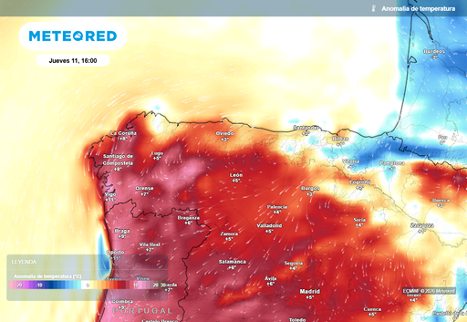 Hasta 8 &ordm;C m&aacute;s: ma&ntilde;ana se disparar&aacute;n las temperaturas en 4 comunidades del norte peninsular