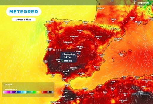 Hasta 8 &ordm;C m&aacute;s: ma&ntilde;ana se prev&eacute; un subid&oacute;n de temperaturas en cinco comunidades del noroeste peninsular