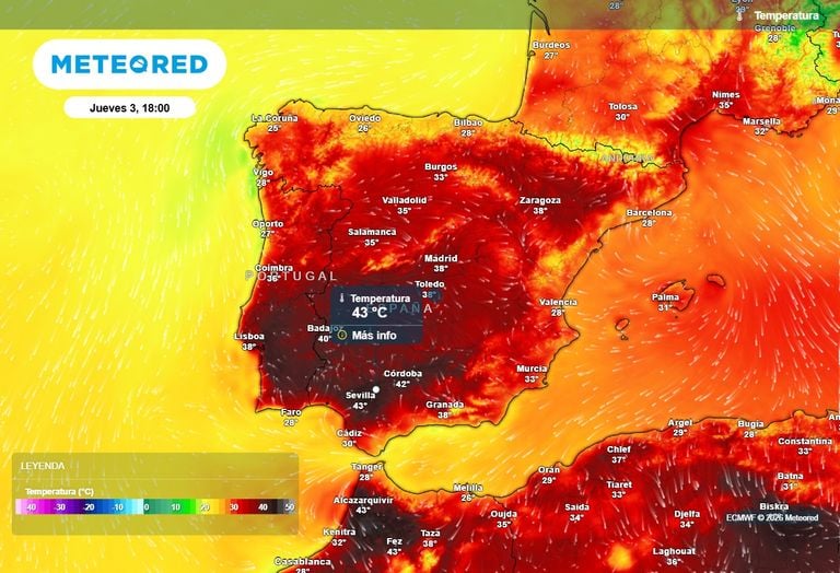 Hasta 8 &ordm;C m&aacute;s: ma&ntilde;ana se prev&eacute; un subid&oacute;n de temperaturas en cinco comunidades del noroeste peninsular