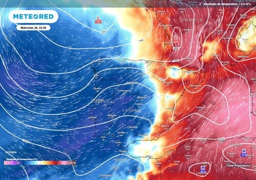 Hasta 8 &deg;C menos de golpe al mediod&iacute;a: ma&ntilde;ana las temperaturas se desplomar&aacute;n en casi toda la Espa&ntilde;a peninsular
